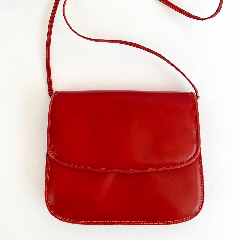Vintage Jay Herbert Red Leather Purse - Picture 1 of 8